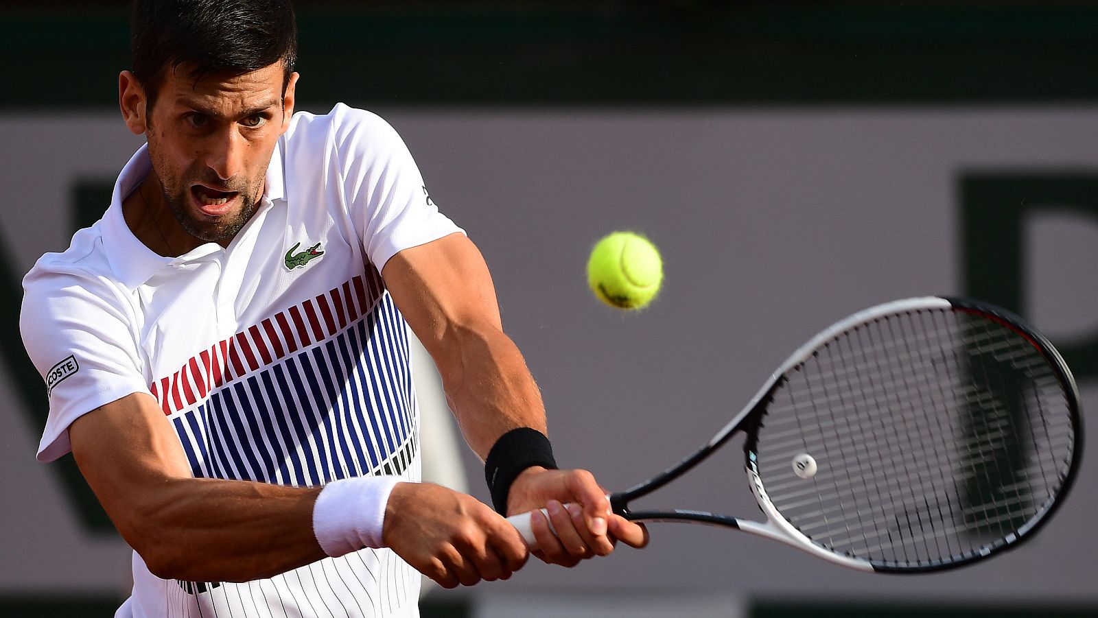 Novak Djokovic, en Roland Garros