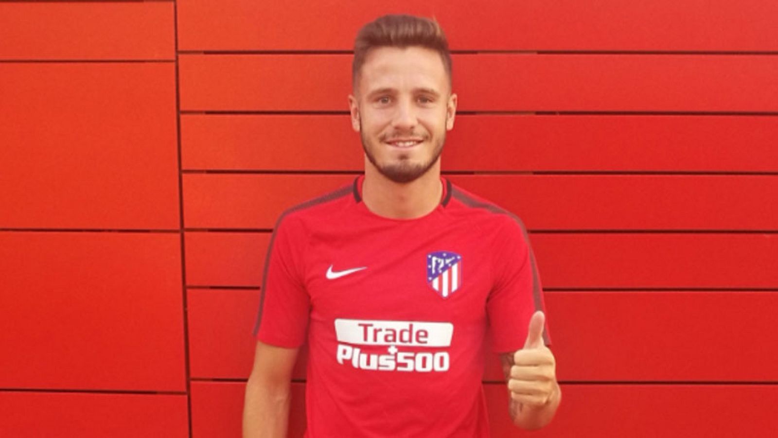 Saúl Níguez vuelve a los entrenamientos