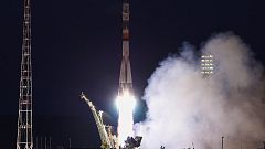 Llega a la Estación Espacial Internacional la nave tripulada rusa Soyuz MS-05