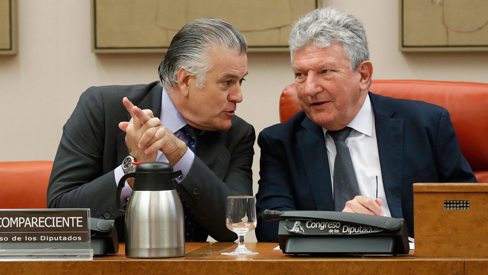 Luis Bárcenas comparece en el Congreso en la comisión sobre la financiación del PP