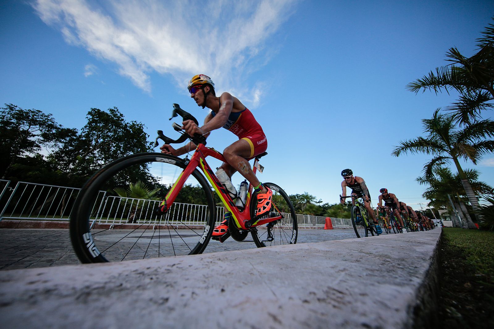 Mario Mola, en un triatlon de la temporada pasada