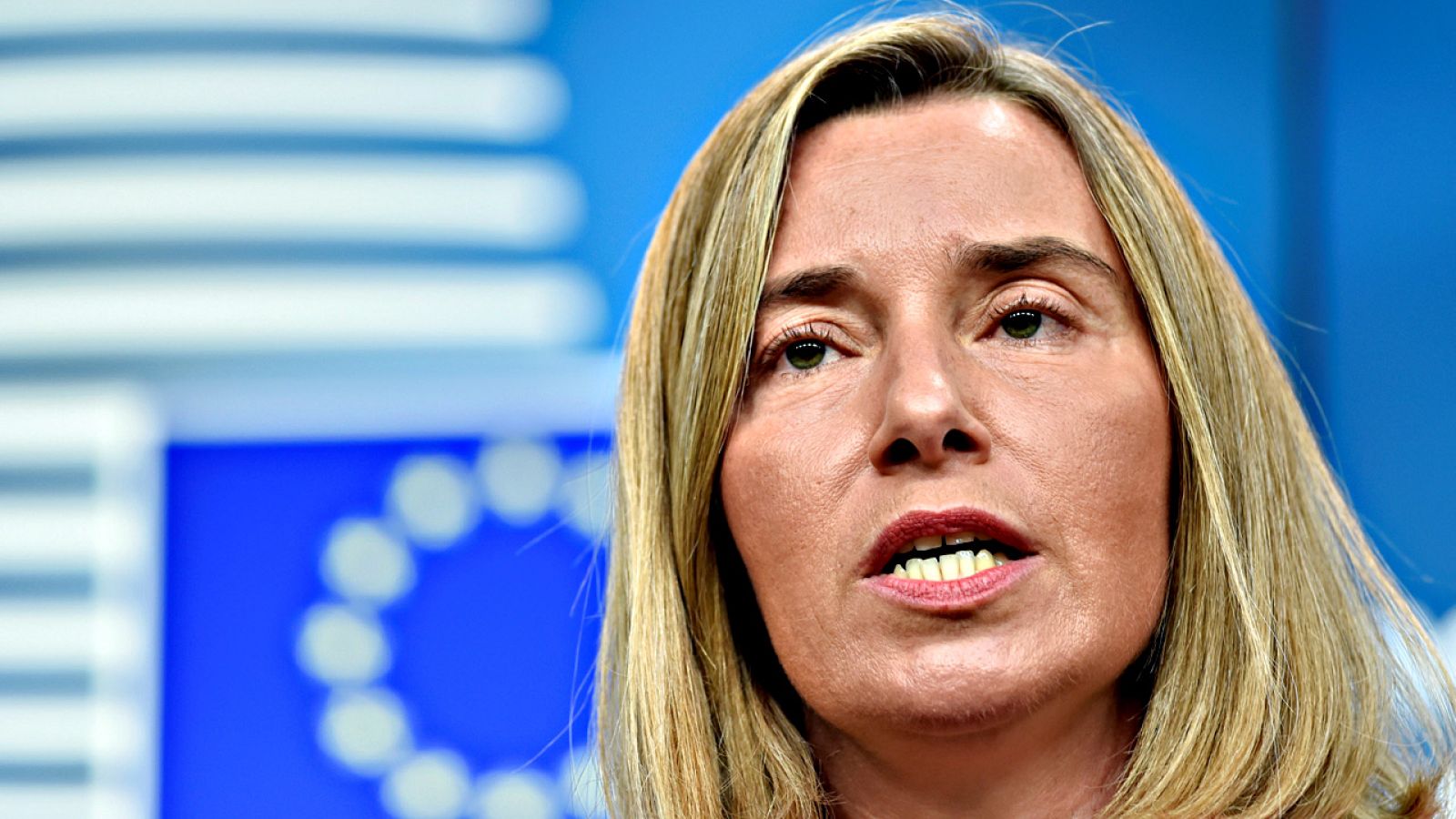 La alta representante de la UE para la Política Exterior, Federica Mogherini