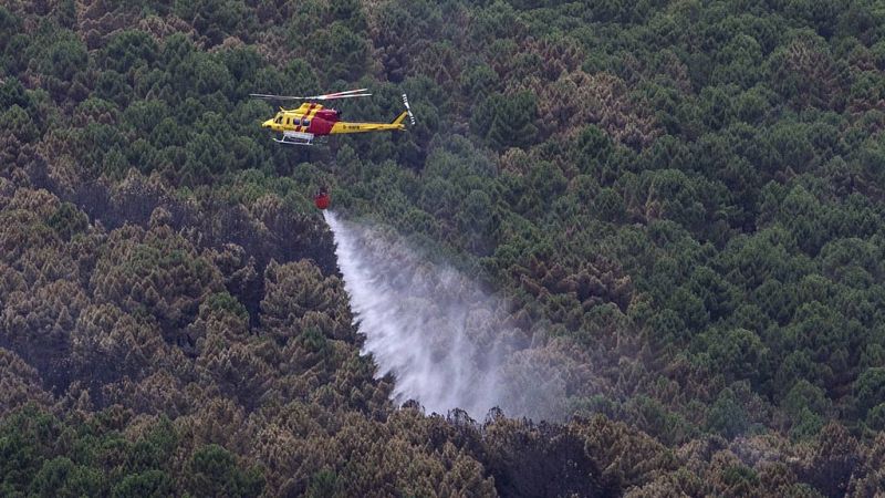 Estabilizado el incendio forestal de Yeste, en Albacete, tras seis d�as