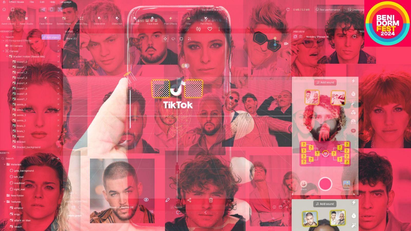 Prueba el filtro del Benidorm Fest y elige a tu concursante favorito de la edición