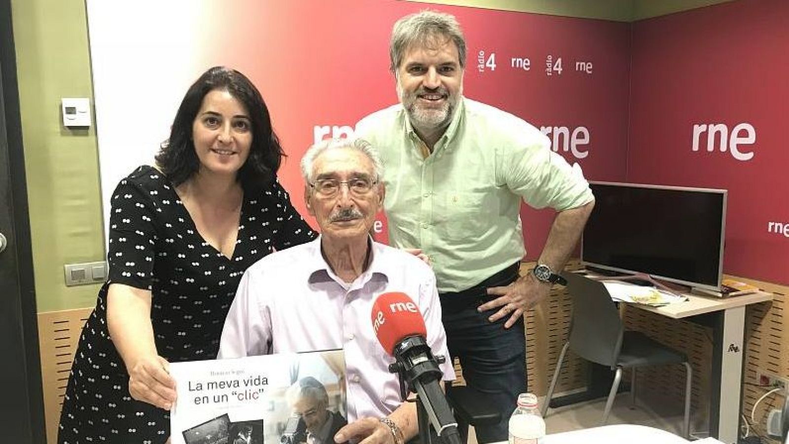 Horacio Seguí en una entrevista en Radio Nacional