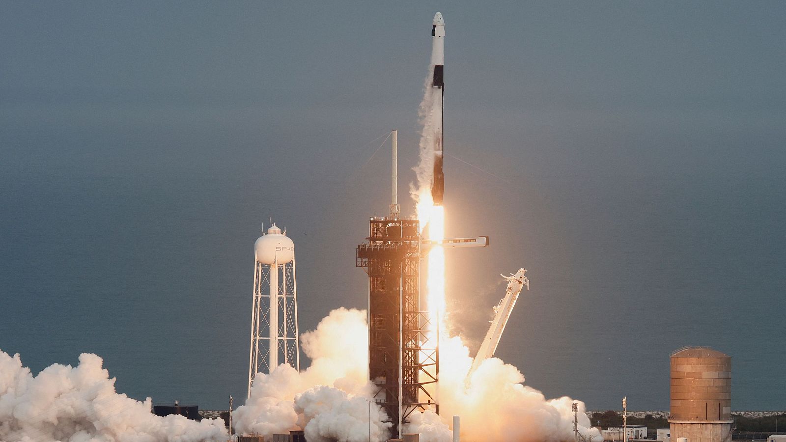 Cohete estación espacial europeo