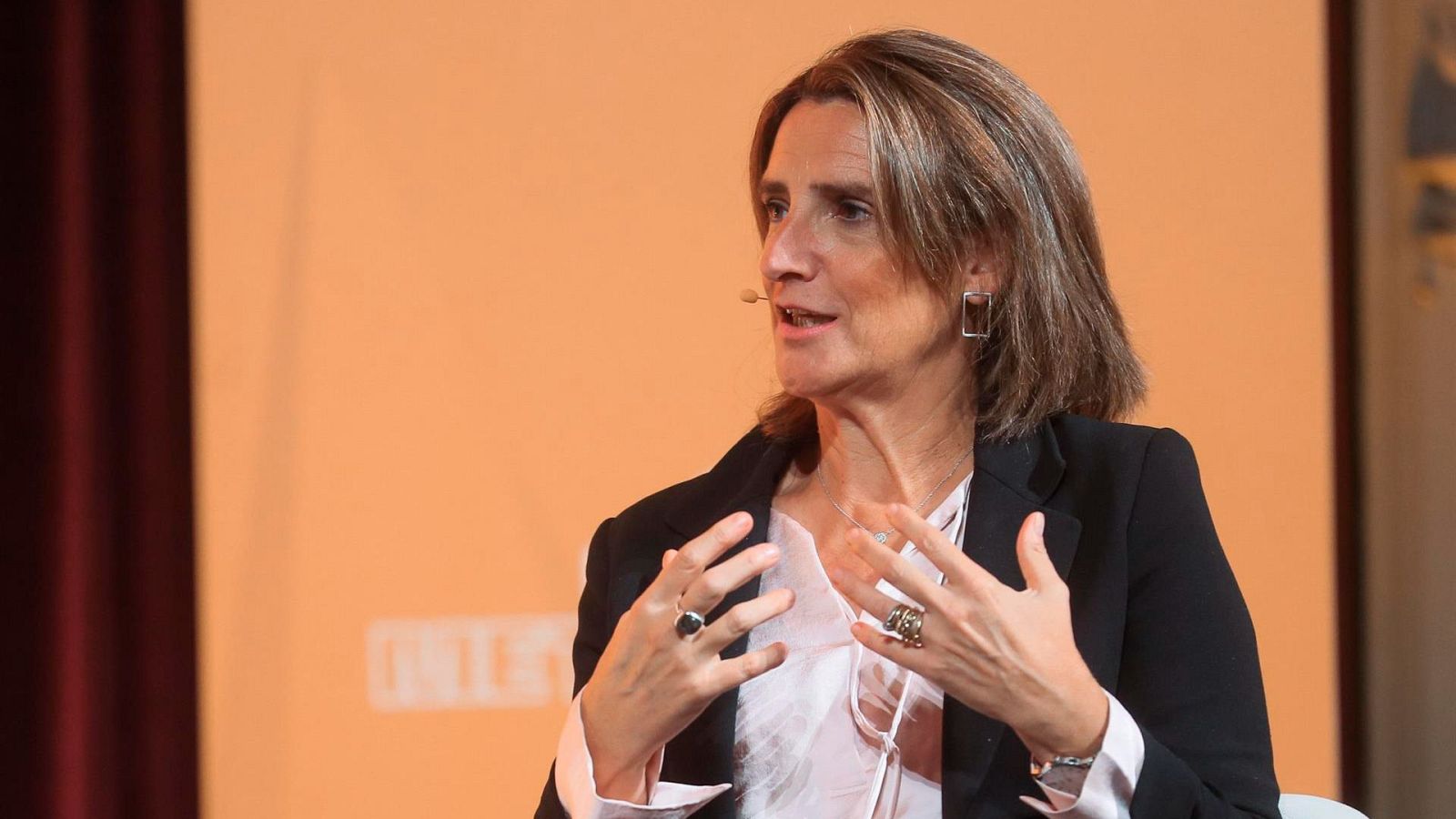 La vicepresidenta tercera y ministra para la Transición Ecológica, Teresa Ribera