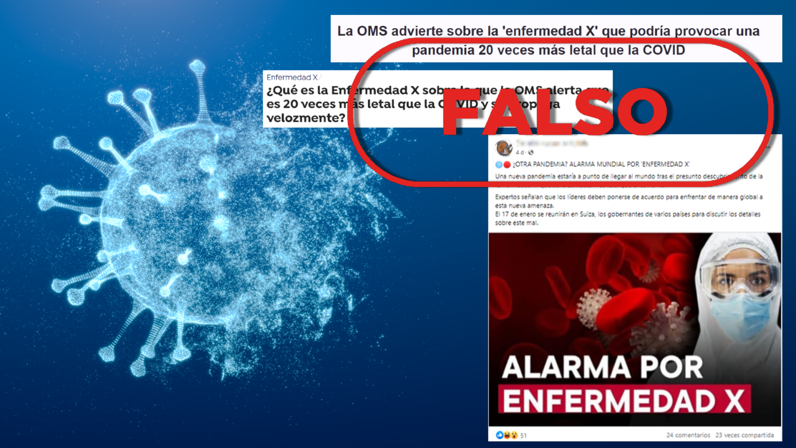 “Enfermedad X”: un término hipotético utilizado por la OMS desde 2017