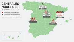 Las centrales nucleares en España: seis en activo de entre 29 y 36 años de antigüedad