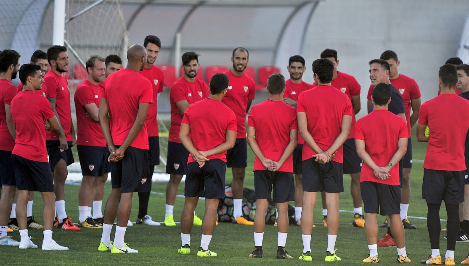 Entrenamiento del Sevilla