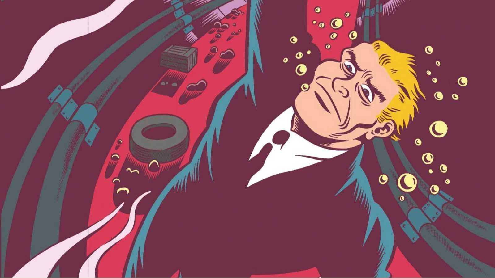 Fragmento de la portada de 'Taxista', de Martí