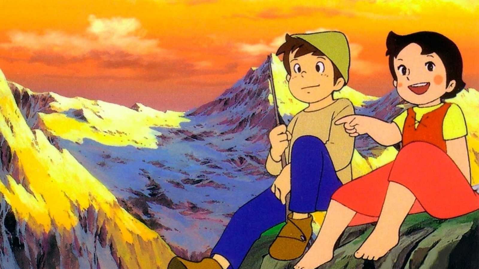 Fotograma de la serie 'Heidi'