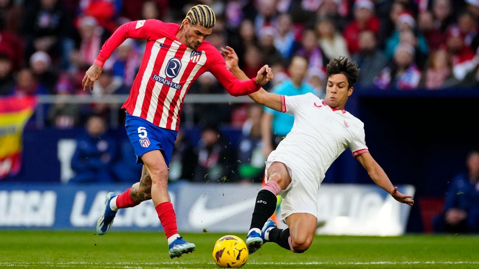 Atlético y Sevilla disputan los cuartos de final de la Copa del Rey