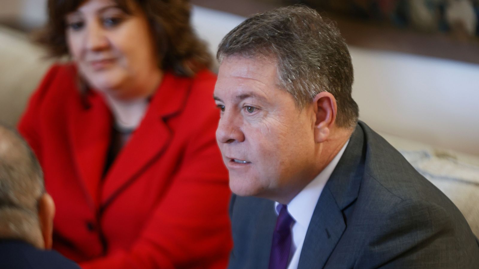 El presidente de Castilla-La Mancha, Emiliano García-Page