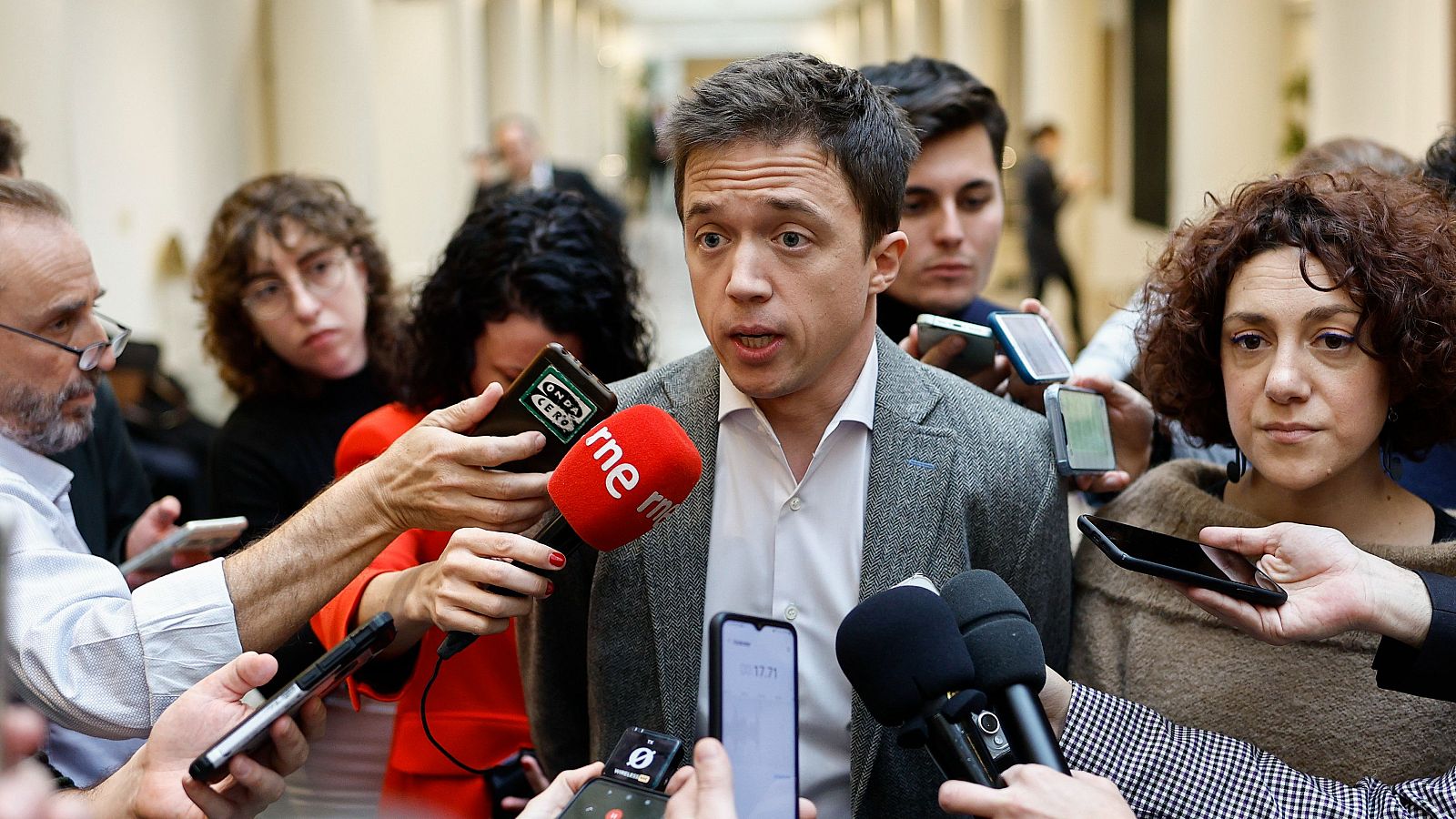 El diputado de Sumar, Íñigo Errejón, quien será el nuevo portavoz en el Congreso