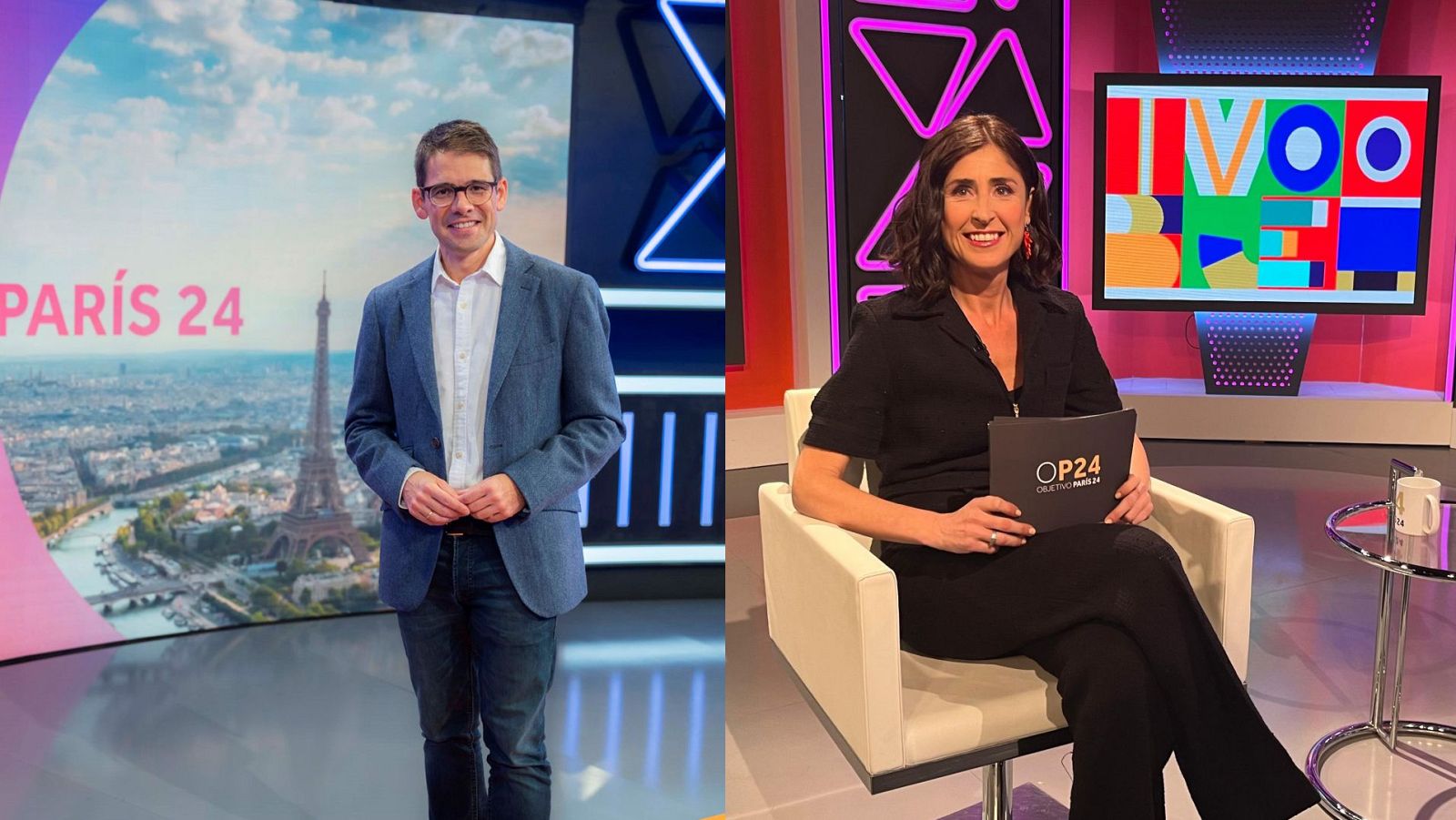 Arse Cañada y Lourdes García Campos