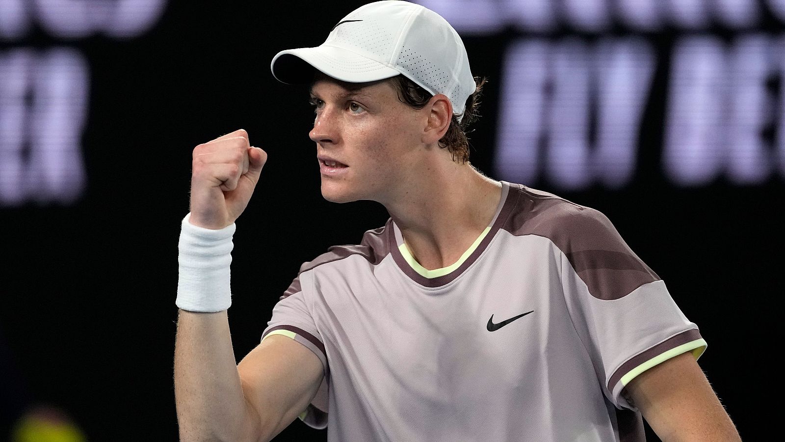 Jannik Sinner, en la final del Open de Australia