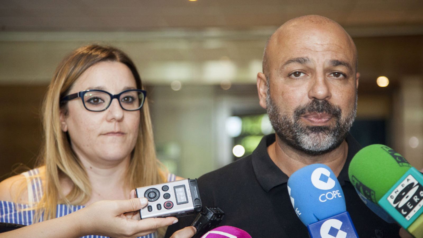 El secretario general de Podemos Castilla-La Mancha, Jose García Molina