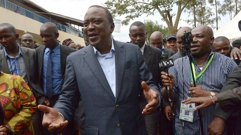 Uhuru Kenyatta repite victoria en Kenia pero el líder opositor rechaza los resultados