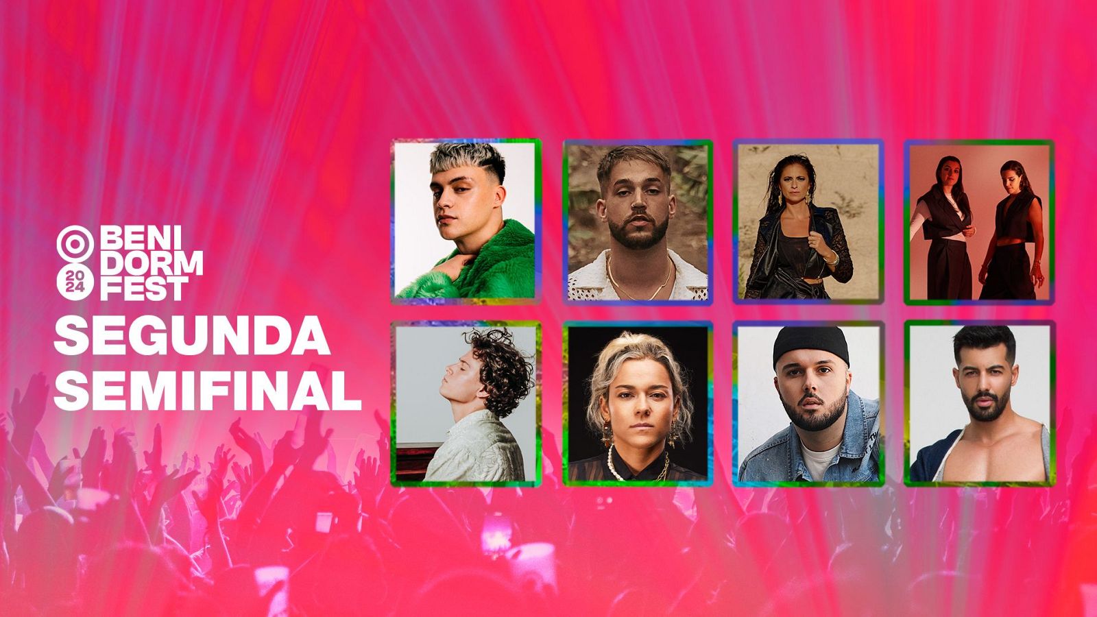 Segunda semifinal Benidorm Fest: Orden de actuación, artistas y canciones