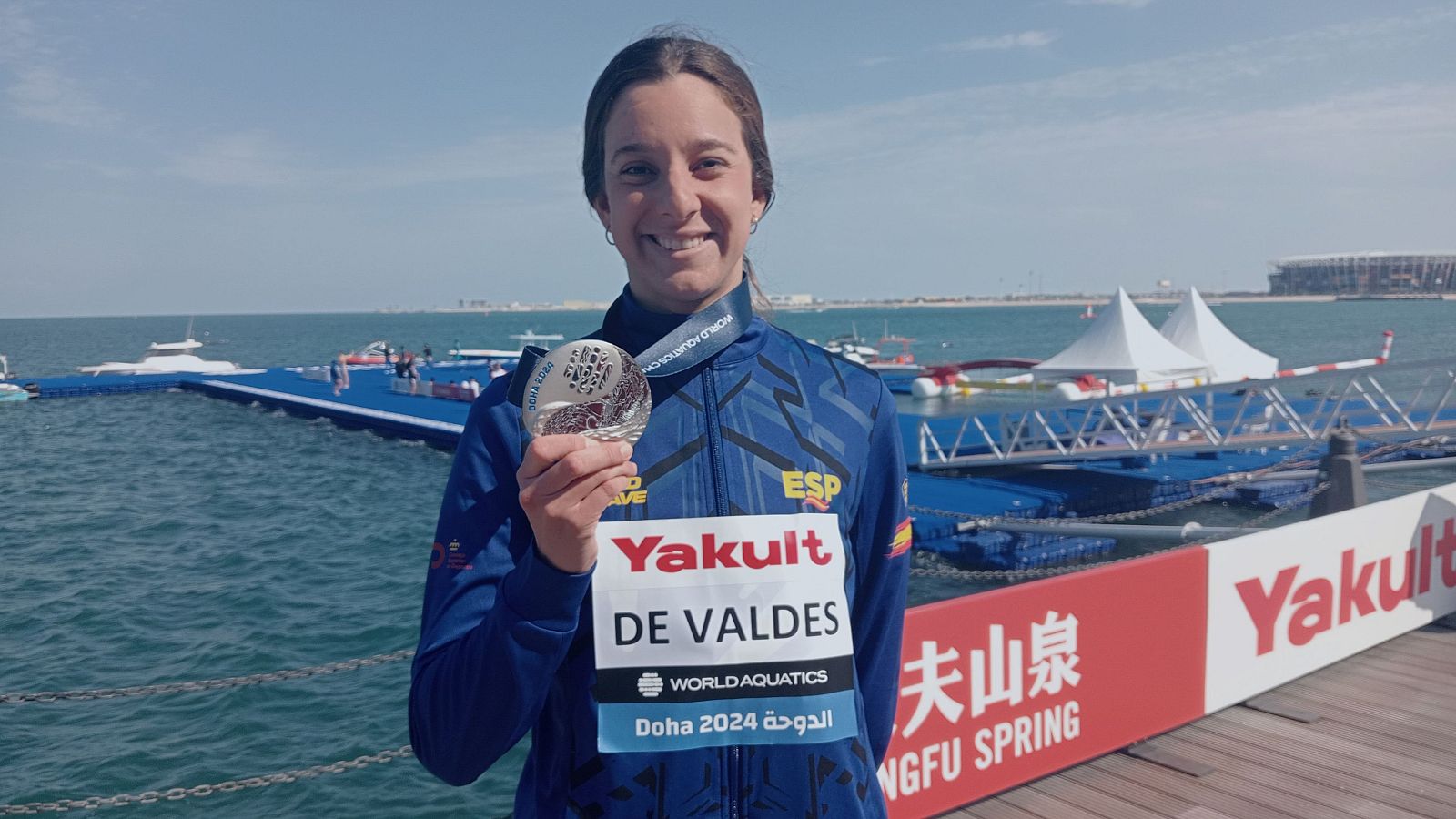 María de Valdés  logra la plata y el billete para París 2024