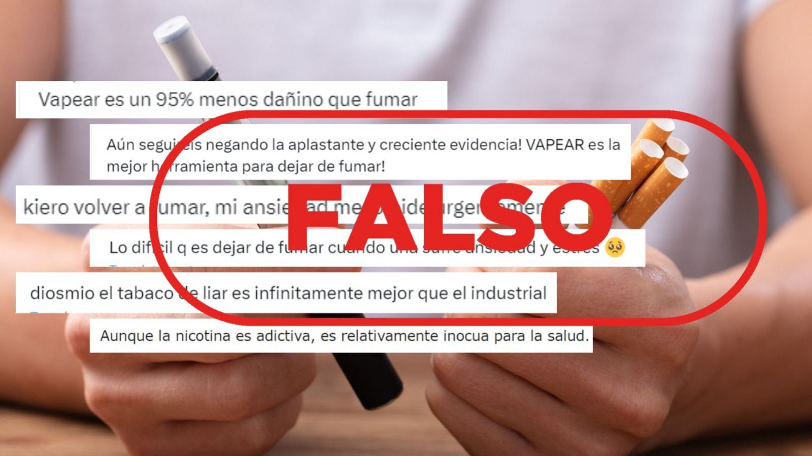 Bulos sobre el tabaco y el vapeo