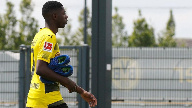 Dembelé no entrena con el Borussia, que rechaza una oferta del Barça
