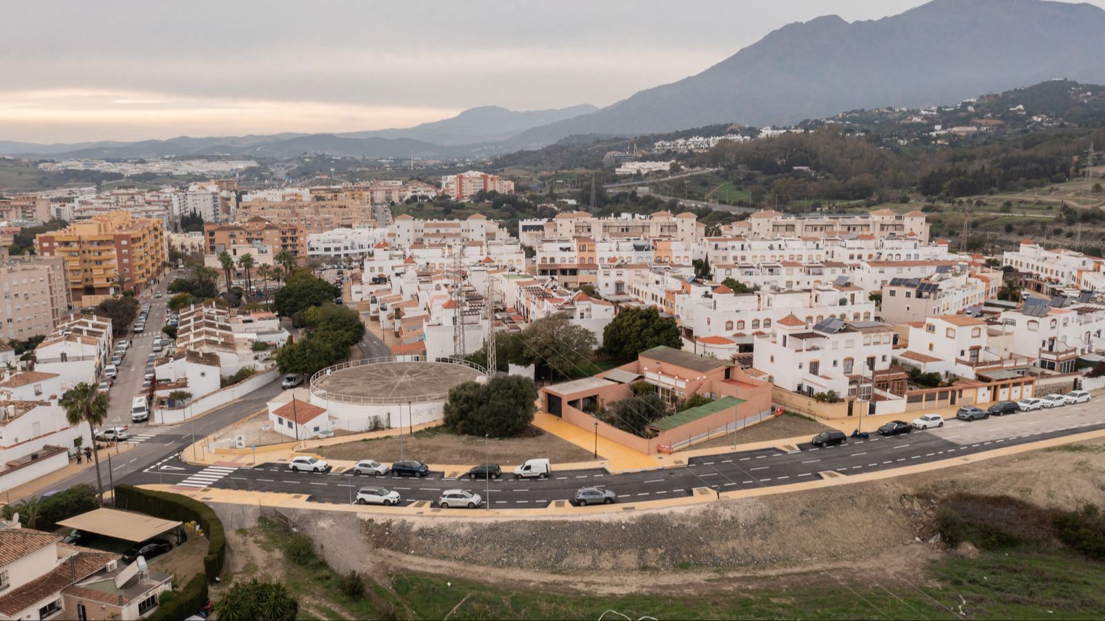 La localidad de Estepona, donde se encuentra la comunidad de vecinos Torre Bermeja