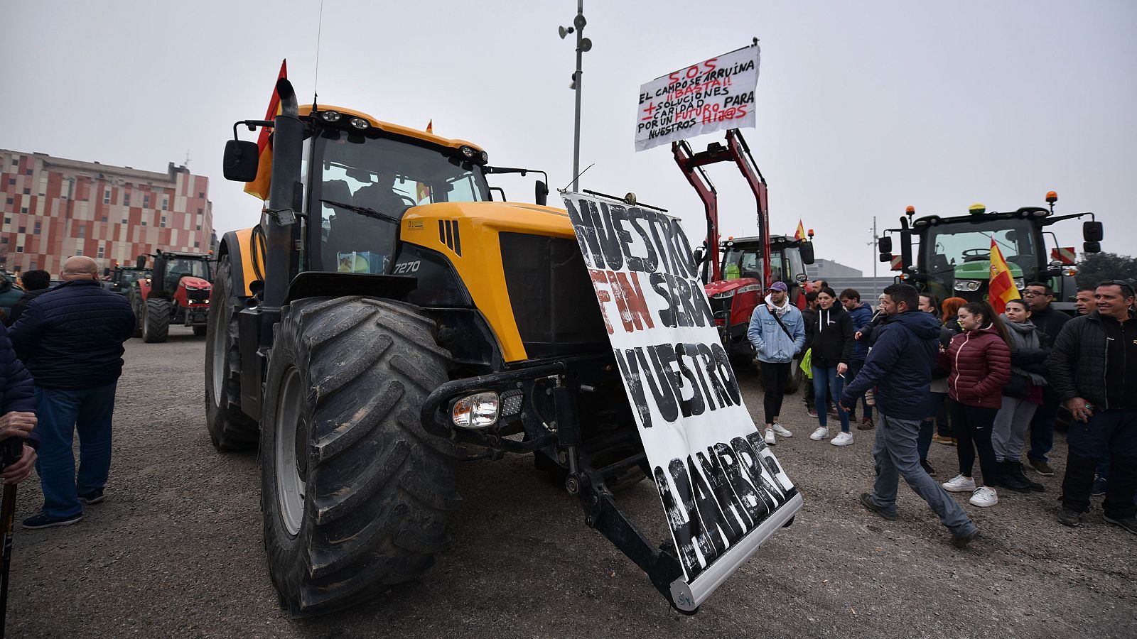 El Gobierno expresa su apoyo a los agricultores