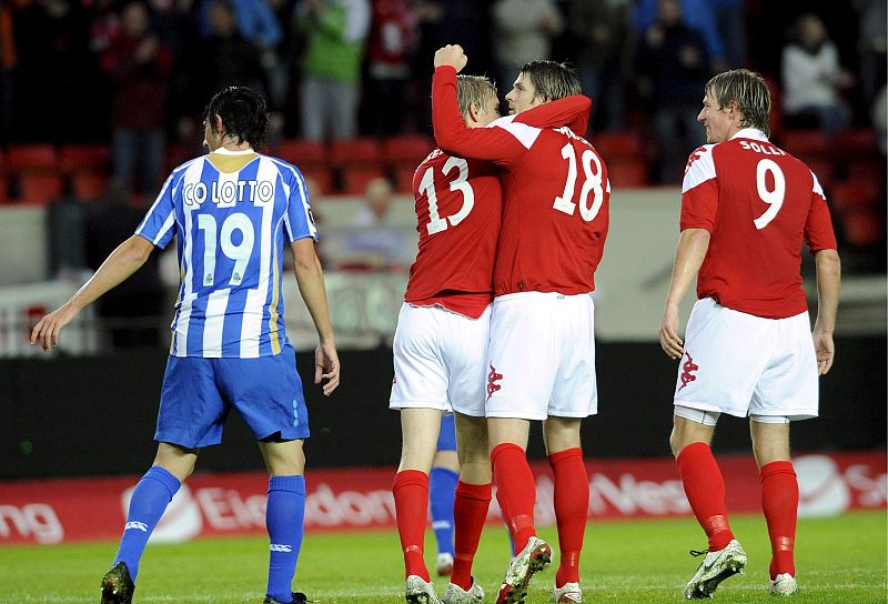 El Depor se complica ante el modesto Brann noruego