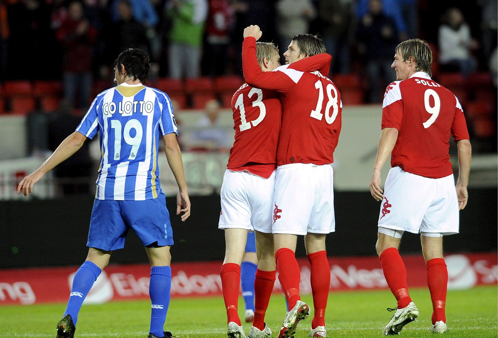 BRANN BERGEN VS DEPORTIVO DE LA CORUÑA