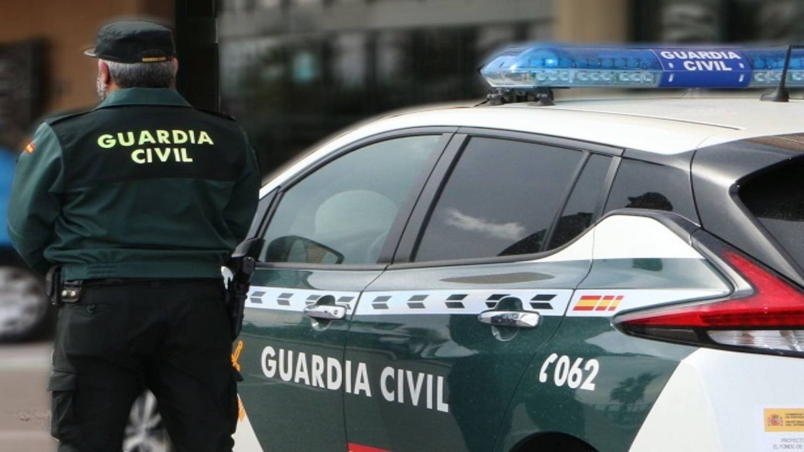 Foto de archivo de un agente de la Guardia Civil