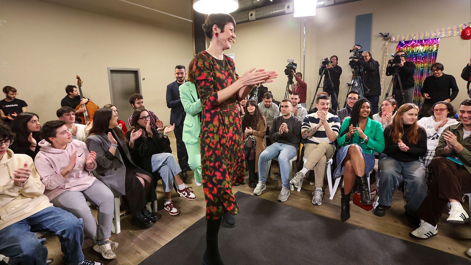 Acto electoral de la candidata del BNG, Ana Pontón