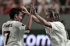El Sevilla encarrila la eliminatoria
