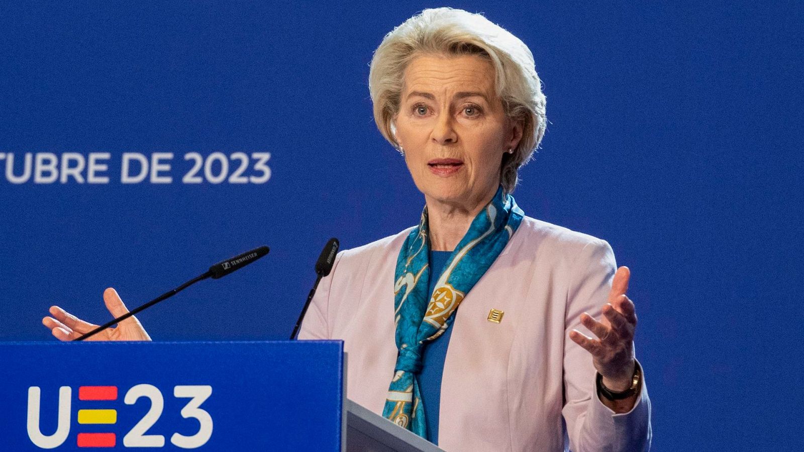 Presidenta de la Comisión Europea, Úrsula von der Leyen