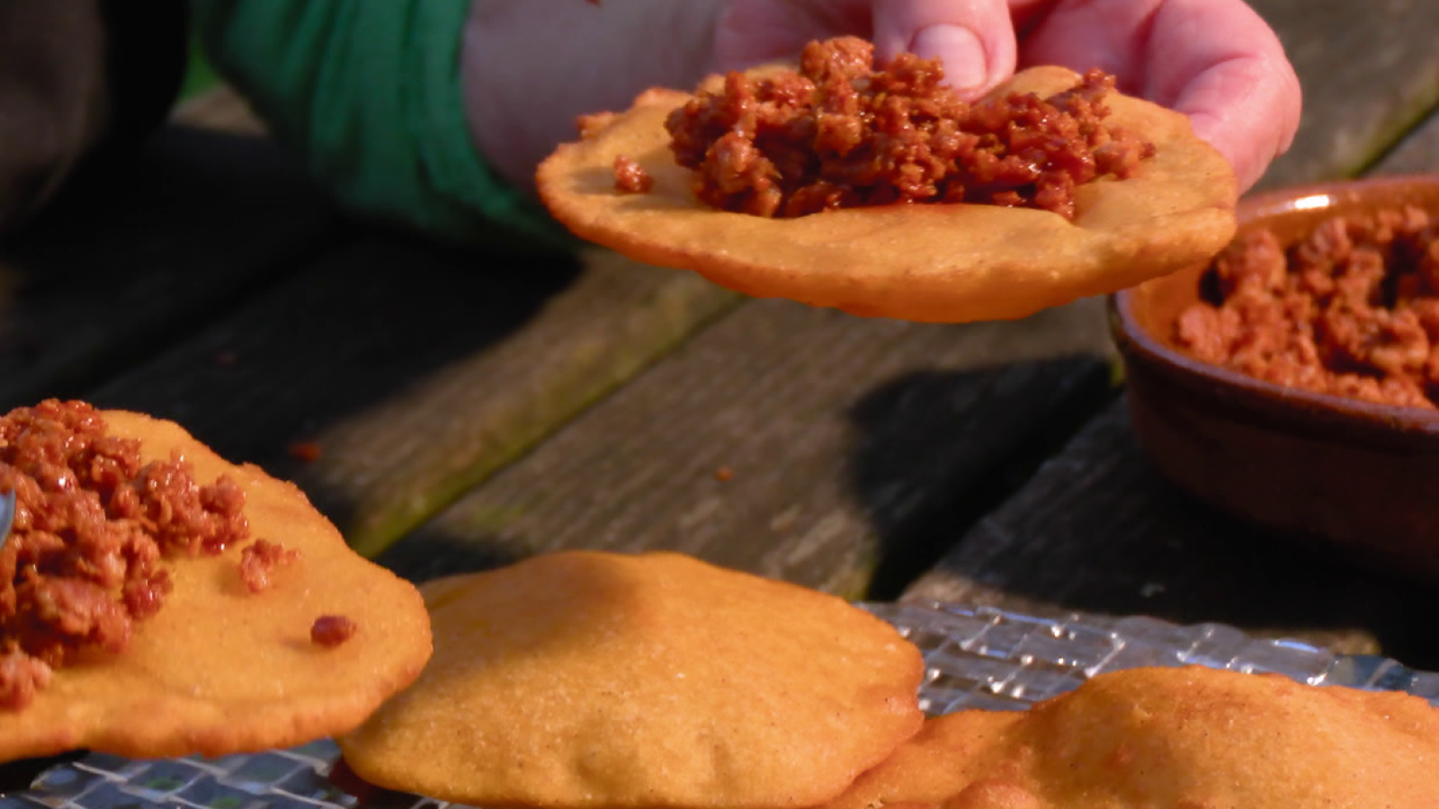 Receta de tortos con picadillo
