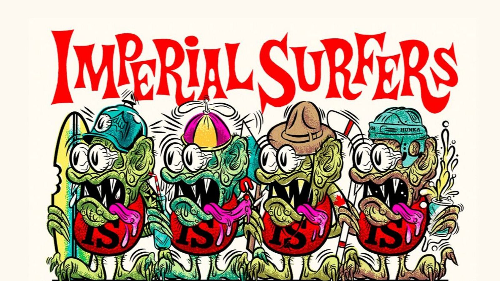 The Imperial Surfers regresan al programa de Diego RJ con un nuevo álbum