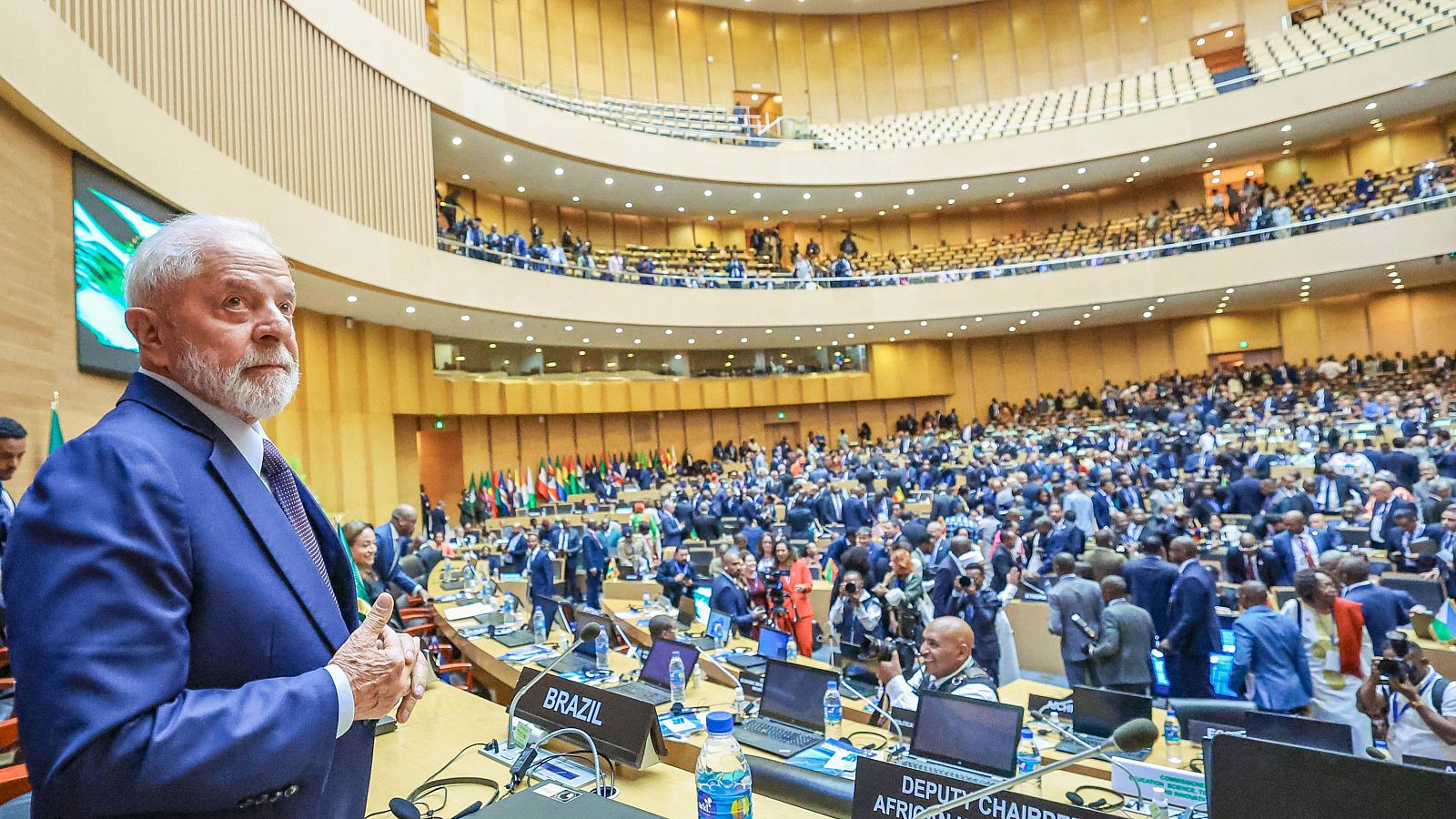 Lula compara el "genocidio" de Israel en Gaza con Hitler