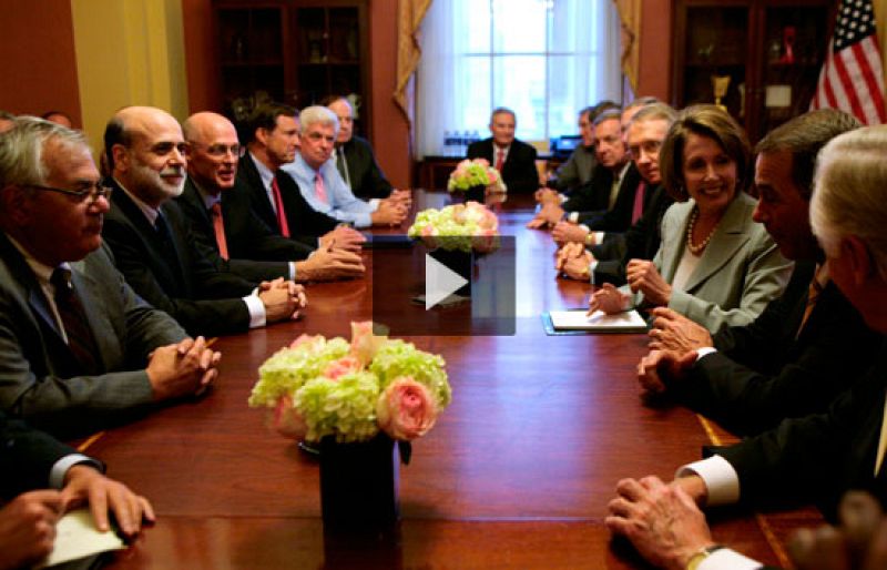 Los legisladores estadounidenses acuerdan un plan para salvar el mercado hipotecario