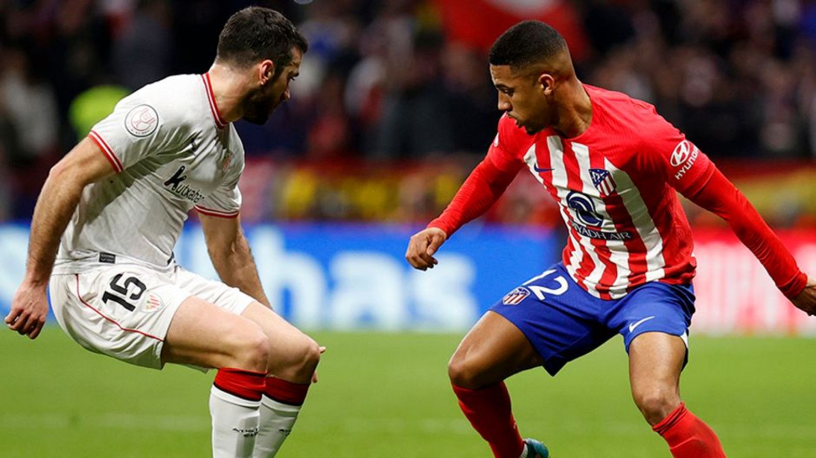 El Atlético, obligado a remontar en San Mamés para meterse en la final de Copa