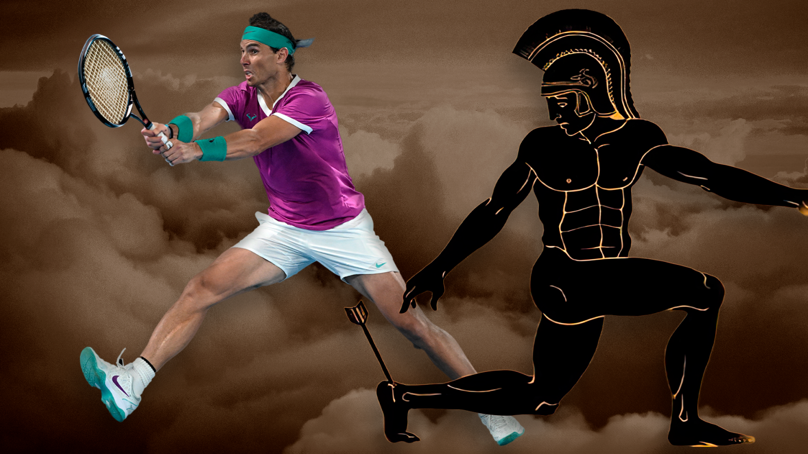 Rafa Nadal, el Aquiles del siglo XXI