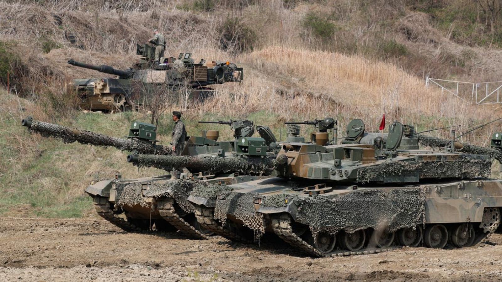 Imagen de archivo de las maniobras militares de Estados Unidos y Corea del Sur