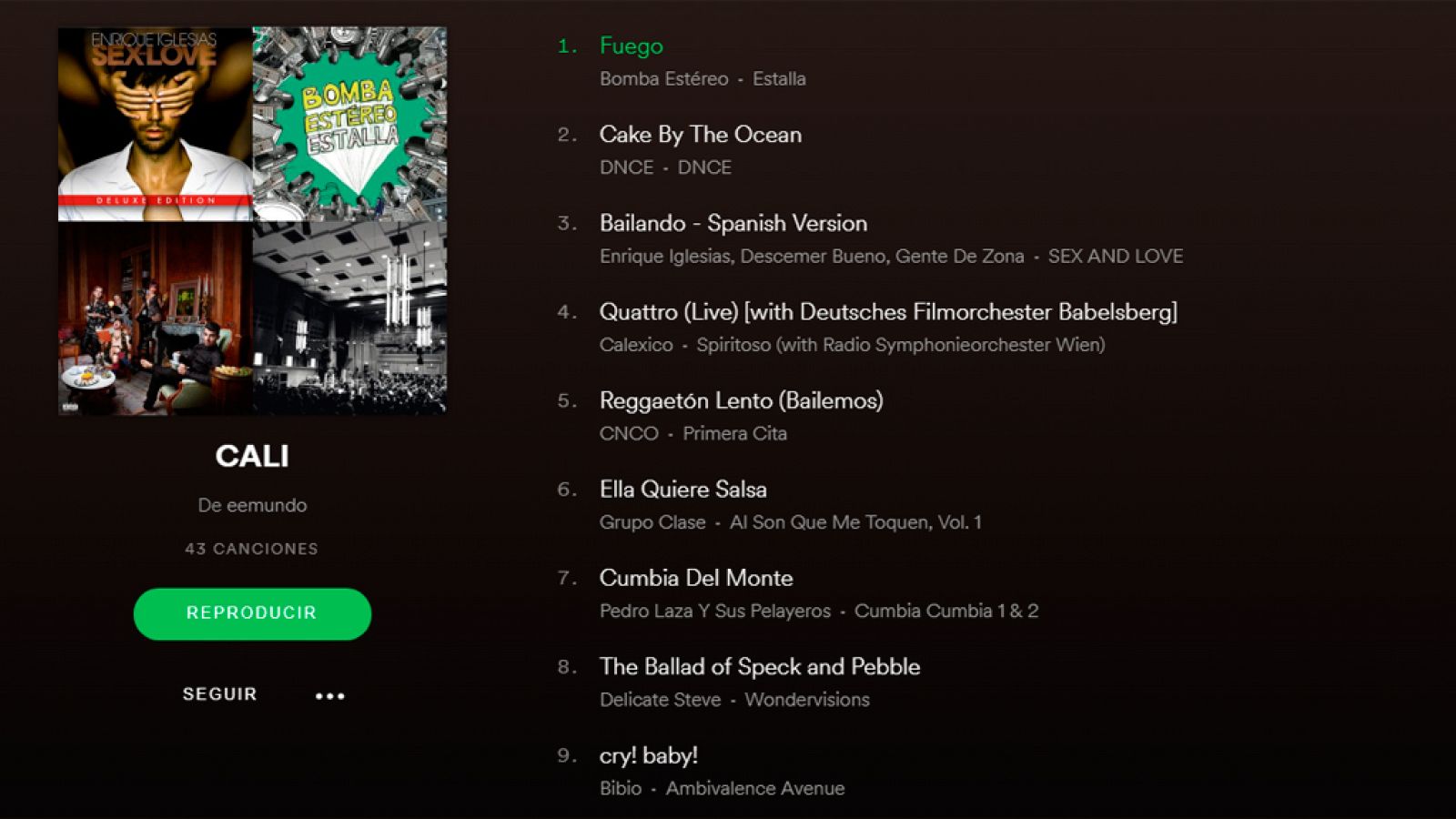 Música para viajar... Cali