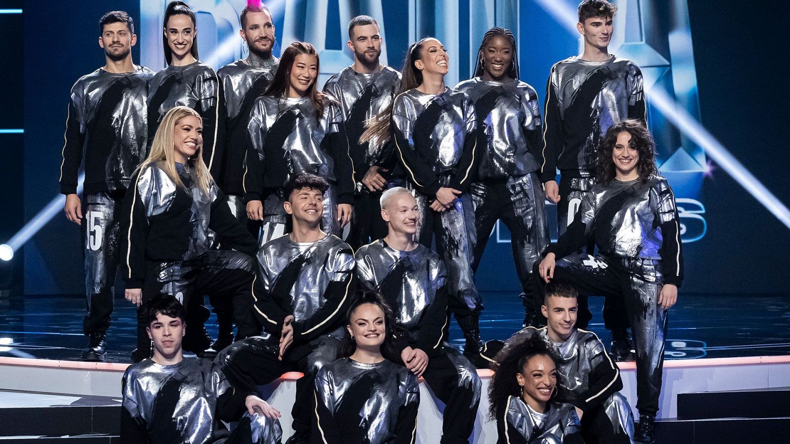 Los bailarines profesionales de 'Baila como puedas' en la selección