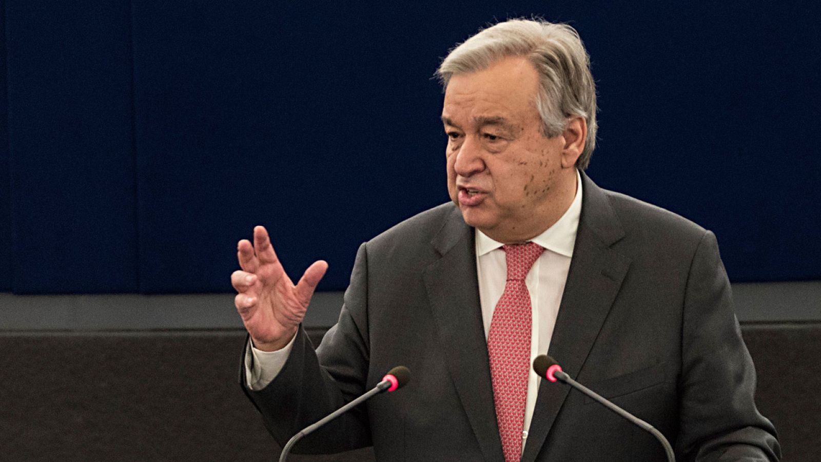 El secretario general de Naciones Unidas, António Guterres