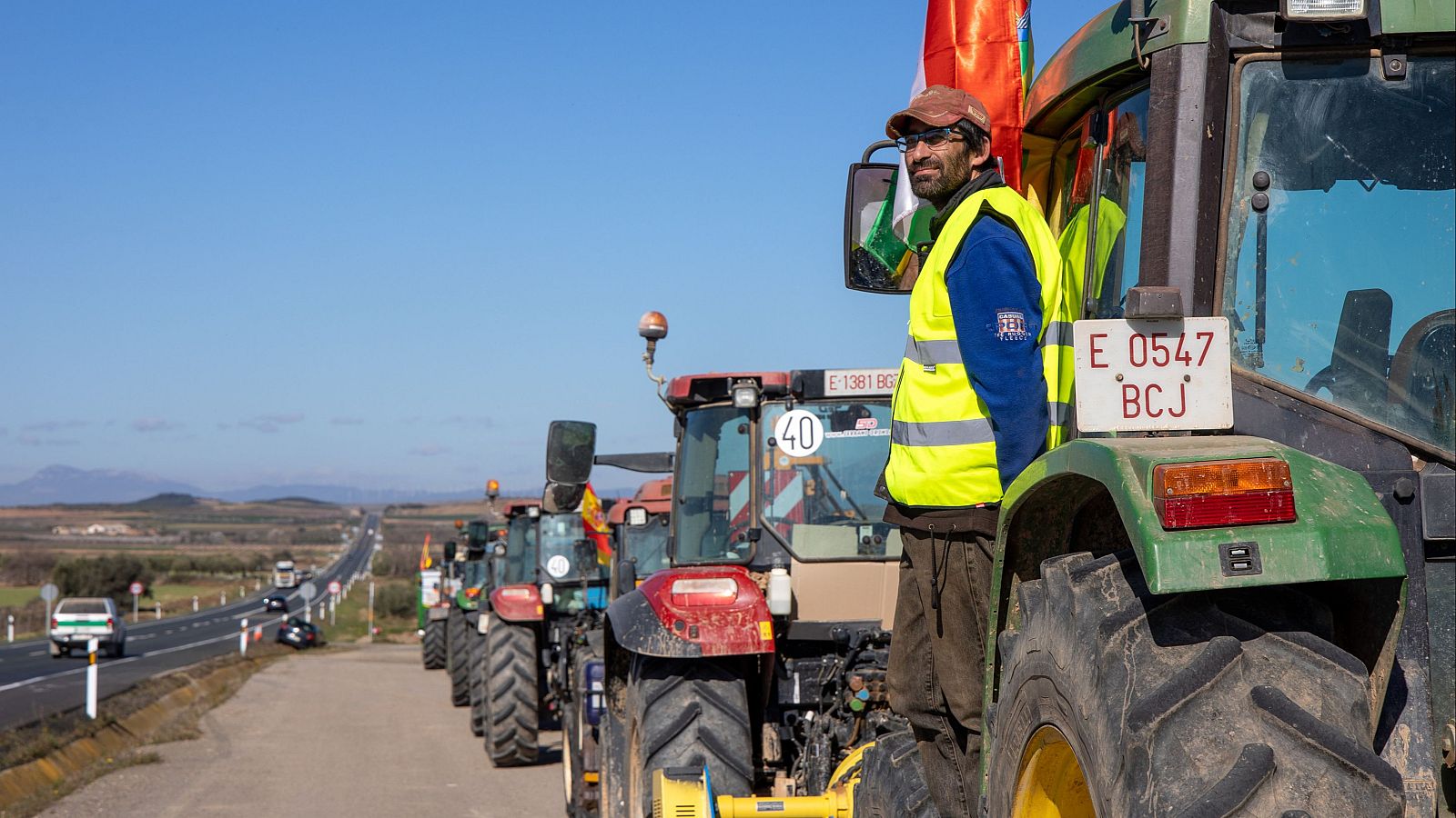 Bloqueos en Cataluña y otras zonas