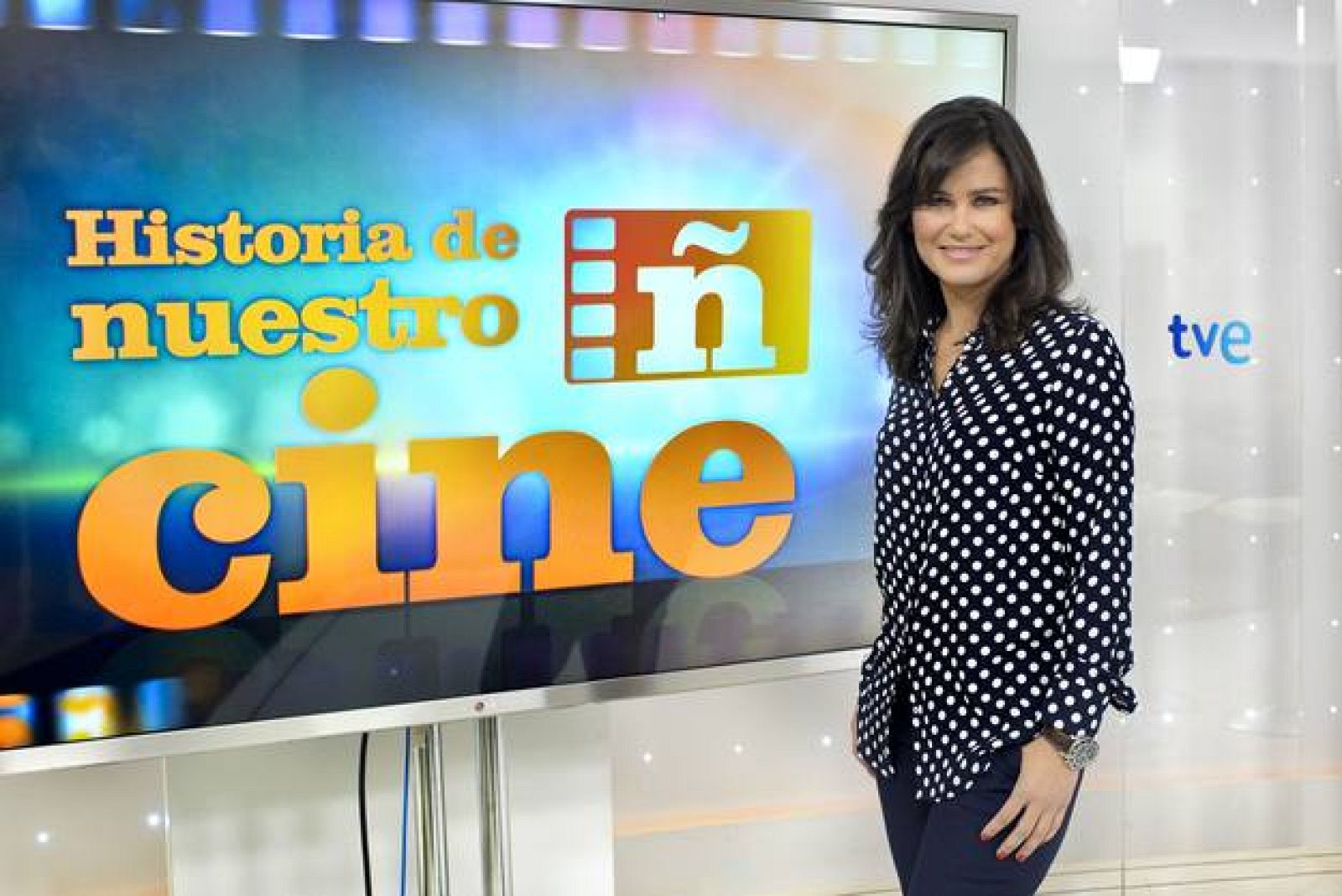 Elena S. Sánchez, presentadora de Historia de nuestro cine