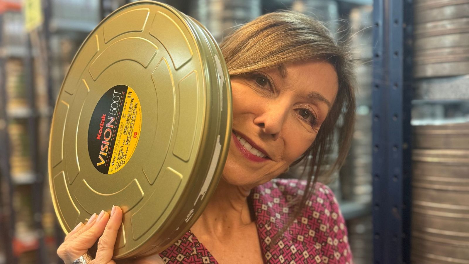 Yolanda Flores presenta 'De película', el programa de cine de Radio Nacional.