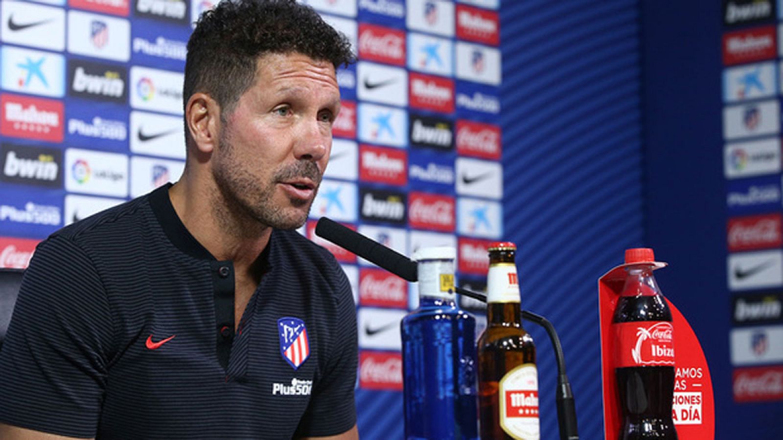 Simeone: "Siento alegría, entusiasmo y emoción de empezar a competir"