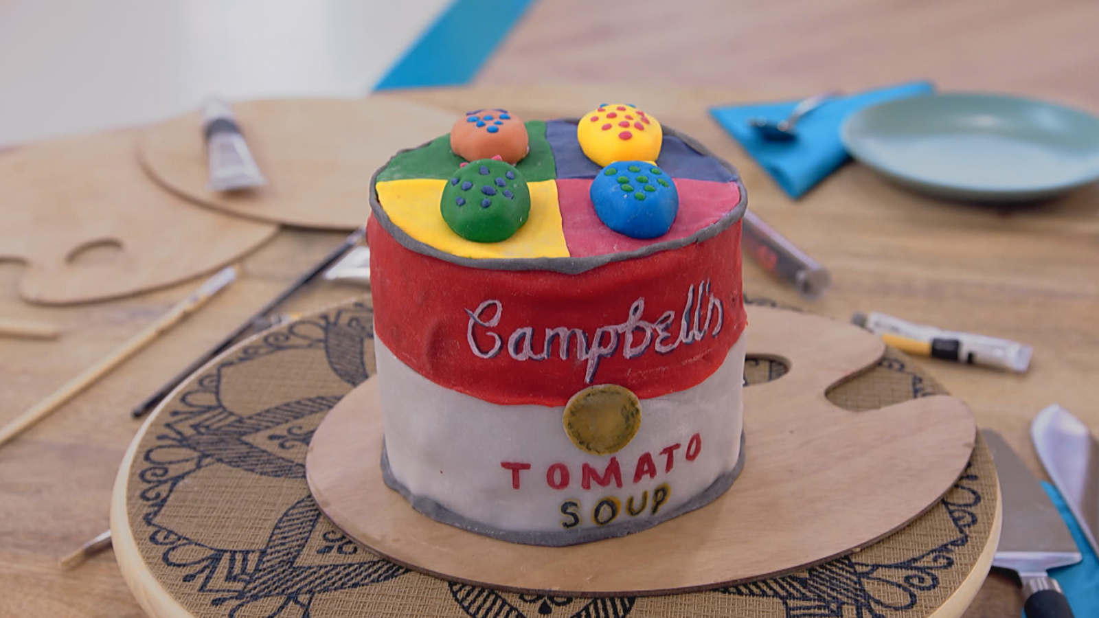 'Bake Off': La recete de la tarta con la que Ana Boyer rinde homenaje Andy Warhol en 'Bake Off'